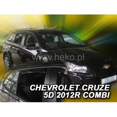 Дефлекторы боковых окон Heko для Chevrolet Cruze Combi 5D (2012-) бренд – Team HEKO главное фото